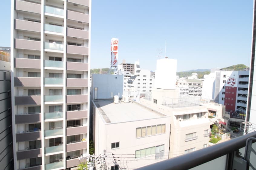 室内からの展望 コンフォート東白島