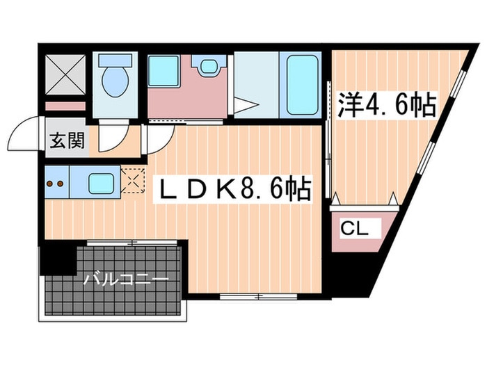 間取り図 Ｋａｔａｙａｍａ　ＢＬＤＧ２４