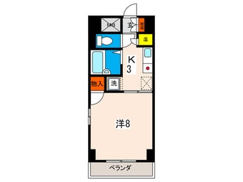 間取図 アイビースクエア横川