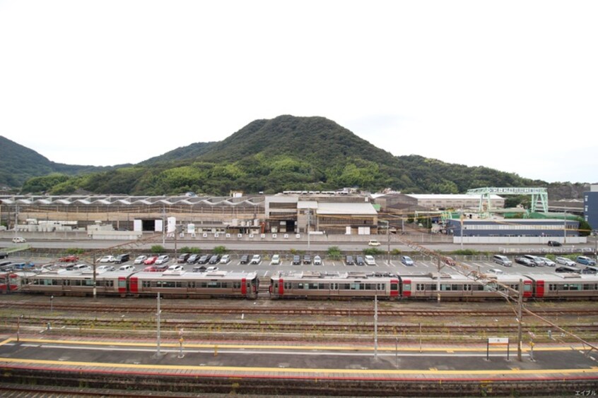 室内からの展望 バルミー広駅前（６０６）