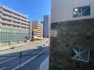 室内からの展望 横川商店街ビルＢ棟