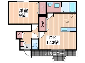 間取図 ミルトガ－デン