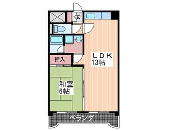 間取図 ジョイパレス南観音