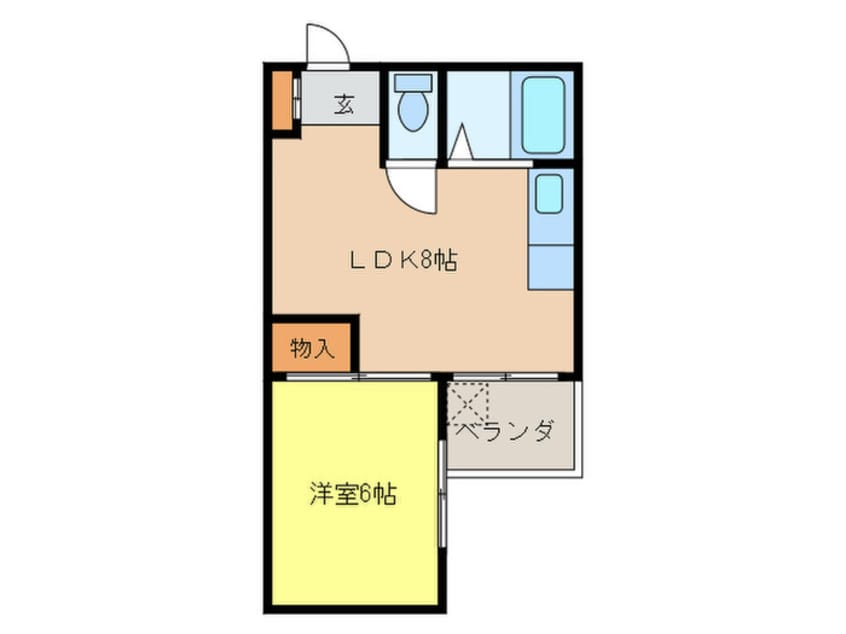 間取図 荒谷ビル