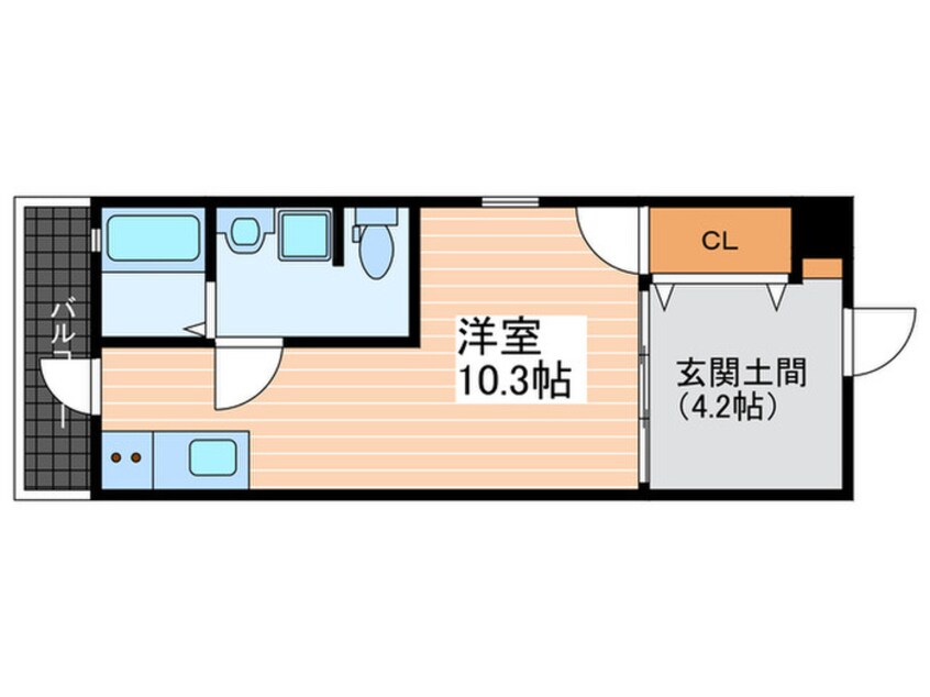 間取図 Riche廿日市