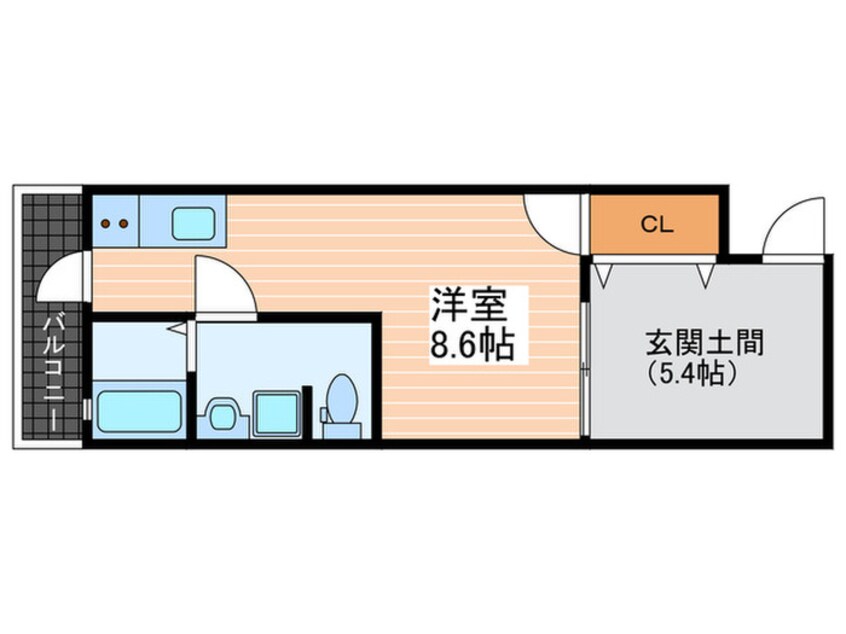 間取図 Riche廿日市