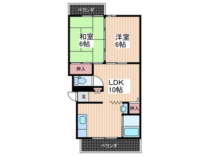 間取図 早稲田パンシオン