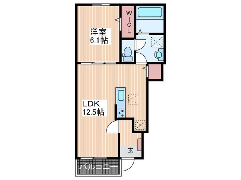 間取図 野々山Ａ