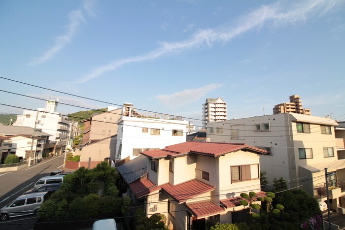 室内からの展望 スリーゼ白島