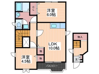 間取図 ウィンディアC