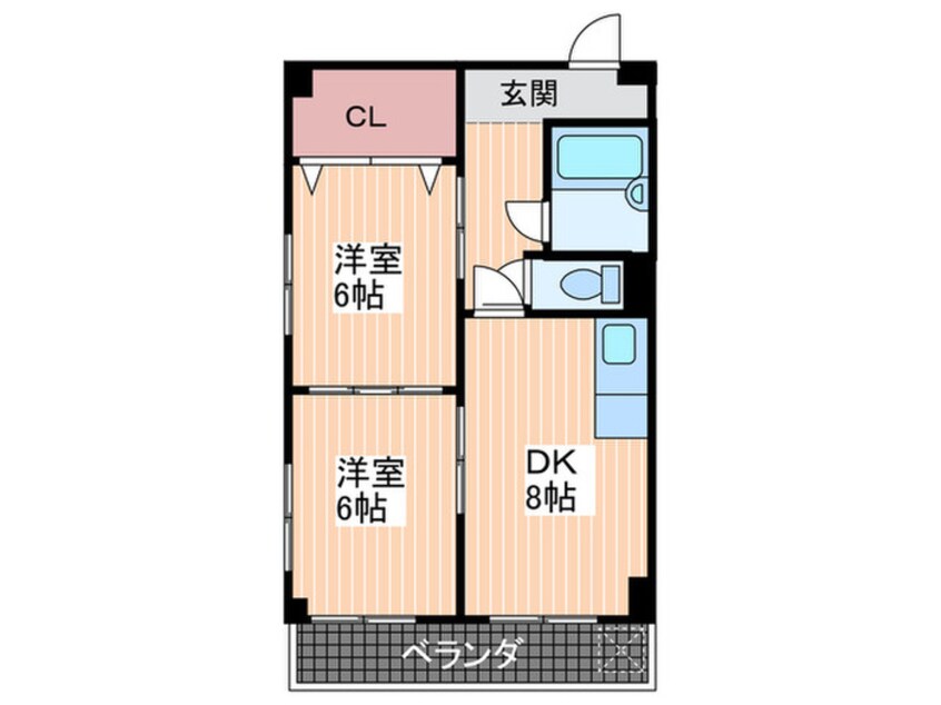 間取図 ウインディア本川