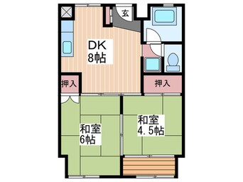 間取図 天満町市街地住宅