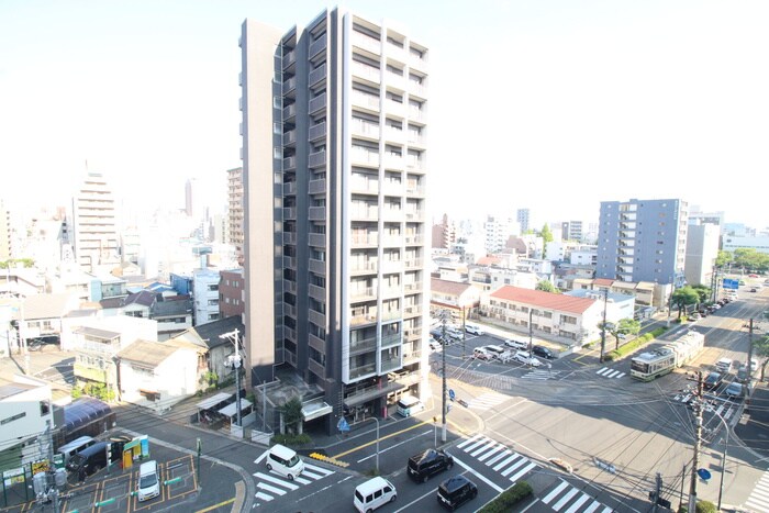 室内からの展望 天満町市街地住宅