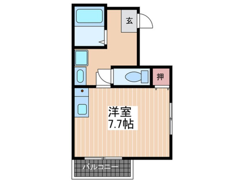 間取図 しまなみ第３ビル