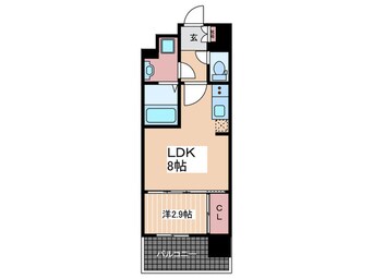 間取図 Live Casa鶴見町