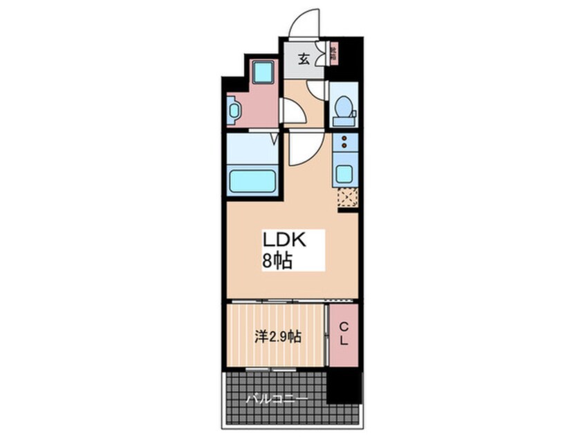 間取図 Live Casa鶴見町