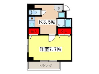 間取図 ポートミズキビル