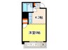 メゾンワールド 1Kの間取り