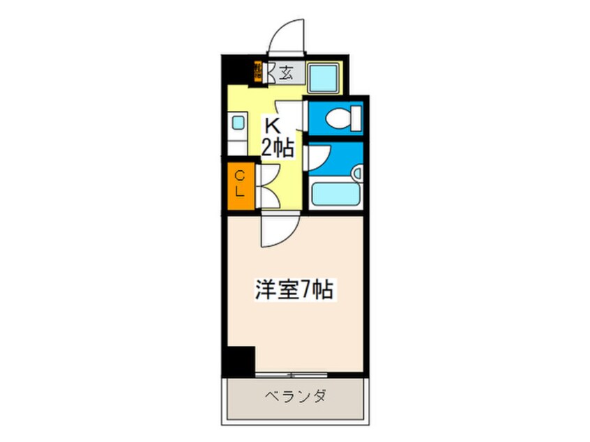 間取図 ＢＬＤＧ．ＹＫ（ＹＫビル）