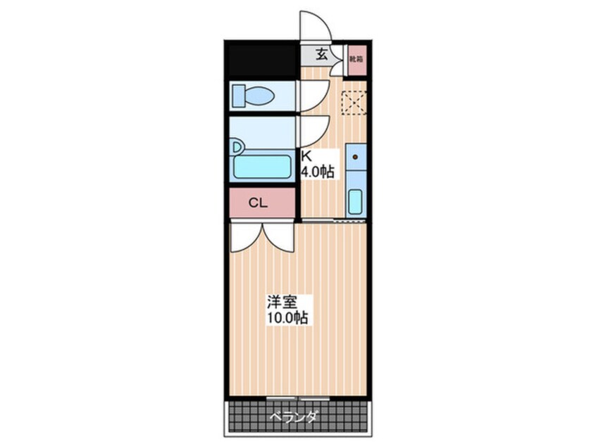 間取図 ＹｚＢ.Ｌ.Ｄoomatihigashi