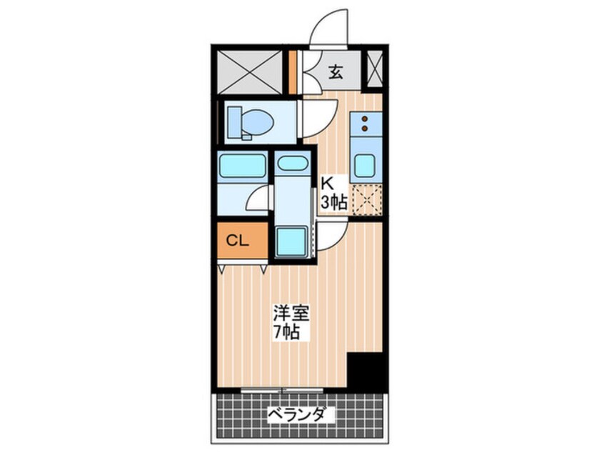 間取図 ヴィラ博丈横川