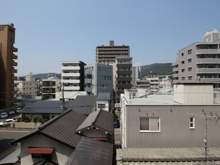 室内からの展望 レジデンス三篠