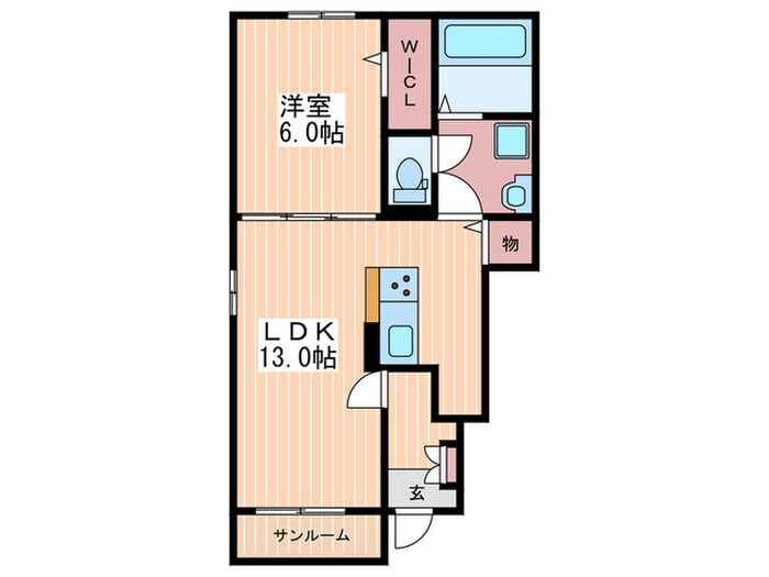 間取り図 エテルノⅡ