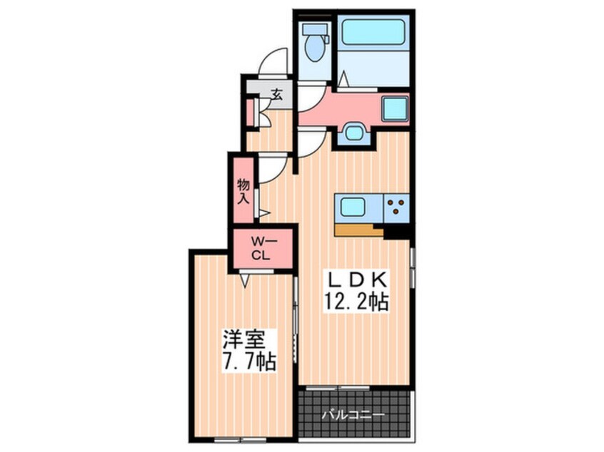 間取図 トランクワルB