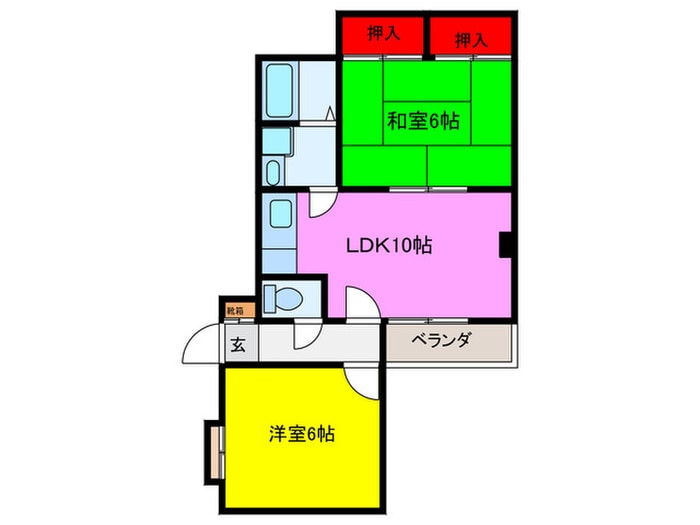 間取り図 ビラシャルレ