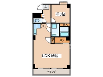 間取図 ビラシャルレ