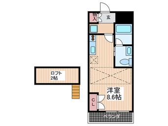 間取図 エクセリア舟入本町