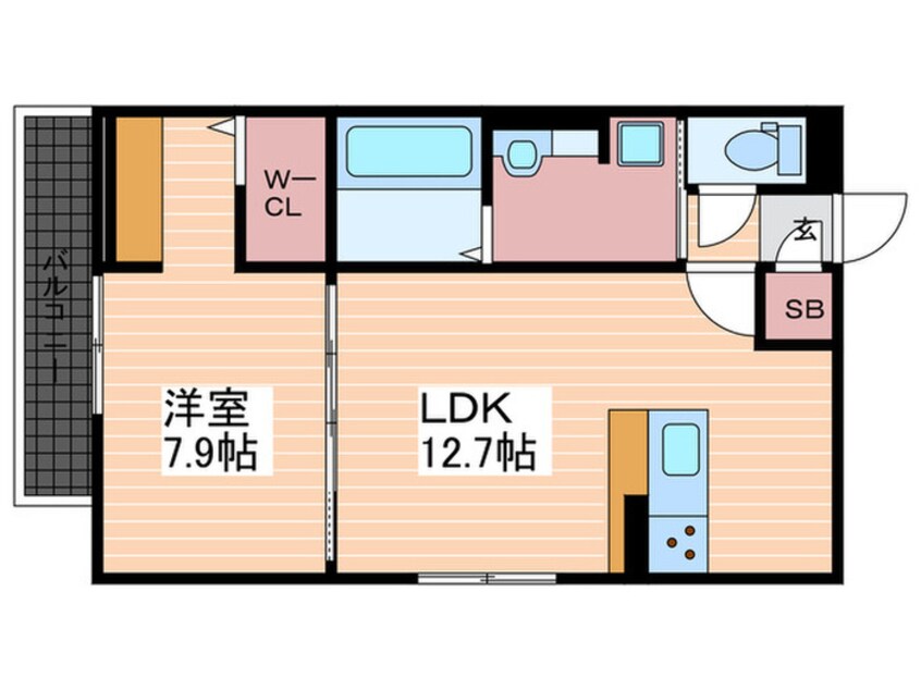 間取図 一番館