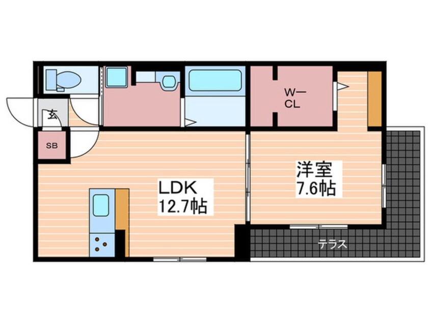 間取図 一番館