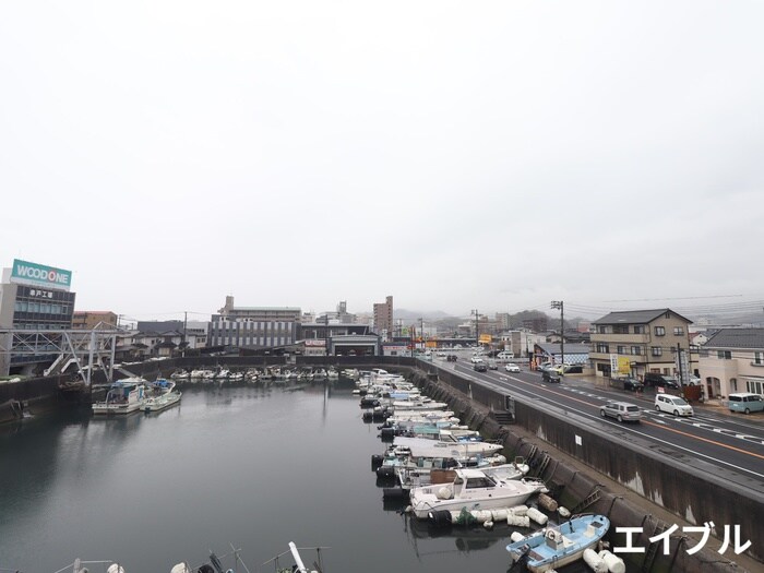 室内からの展望 一番館