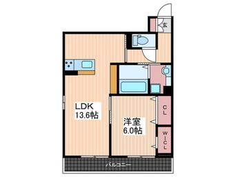 間取図 ドゥズィエム串戸