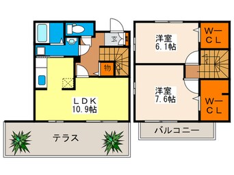 間取図 エントピア己斐東