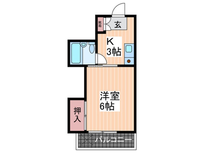 間取図 第２グリーンハイツ