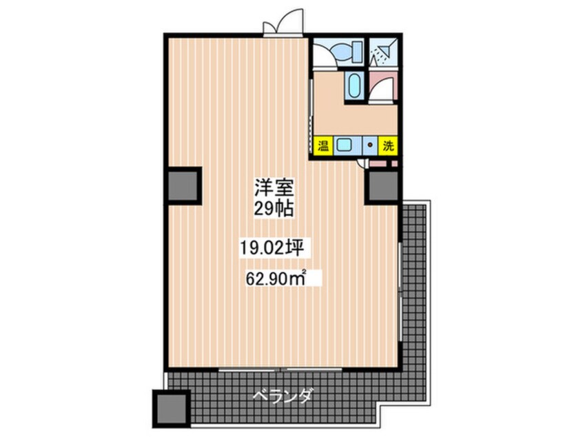 間取図 ｱｰﾊﾞﾝﾋﾞｭｰｸﾞﾗﾝﾄﾞﾀﾜｰ(1108)