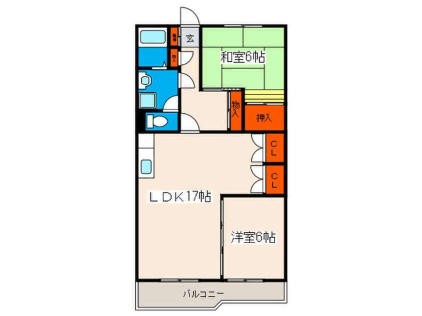 間取図 とぴあビル