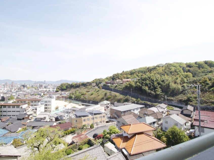 室内からの展望 とぴあビル