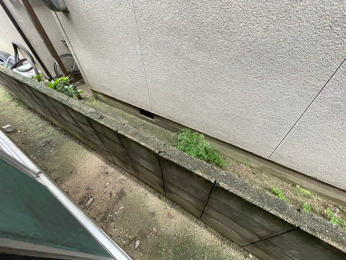 室内からの展望 綿貫アパート