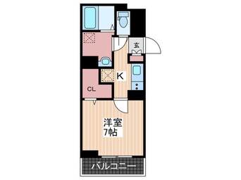 間取図 ルミナスカニヤ