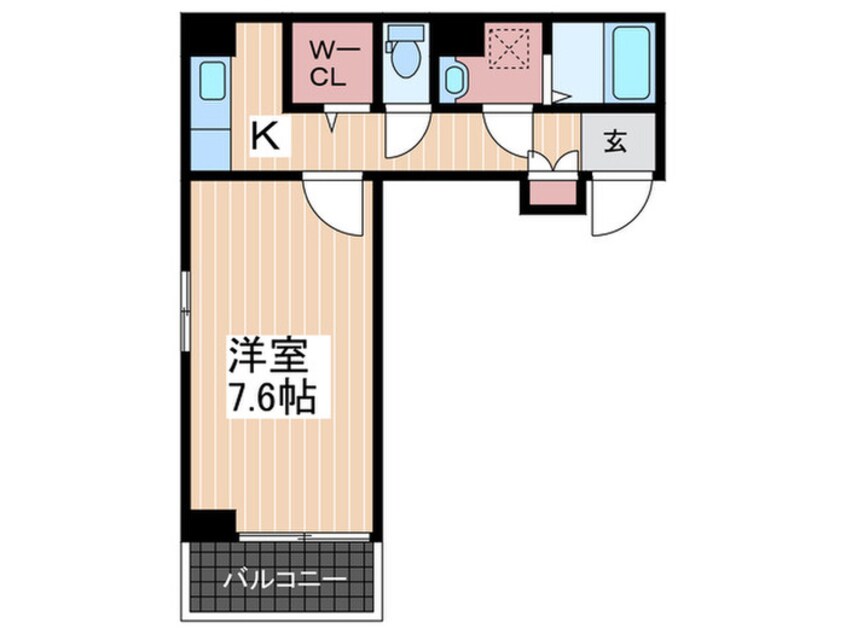 間取図 ルミナスカニヤ