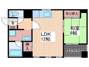 間取図 福地産業十日市ビル