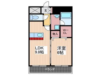 間取図 エミネンス西原壱番館