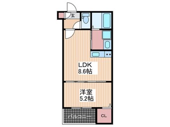 間取図 リタリッチ壱番館