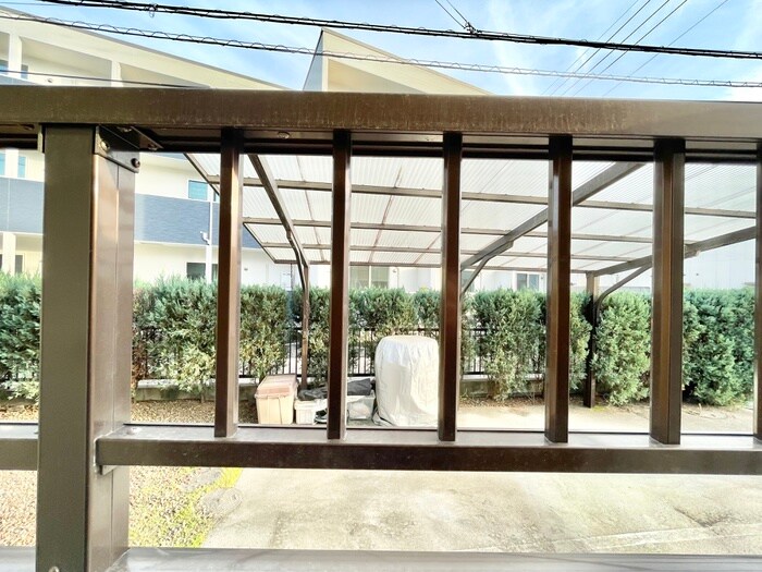 室内からの展望 藤田荘