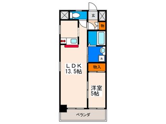 間取図 トゥレスエストレア