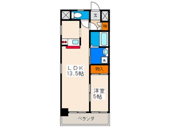 間取図 トゥレスエストレア