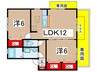 メゾン四季壱番館 2LDKの間取り